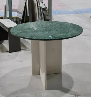 Mesa redonda marmol