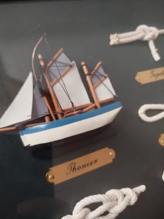 ​Cuadro de Nudos Marineros Vintage