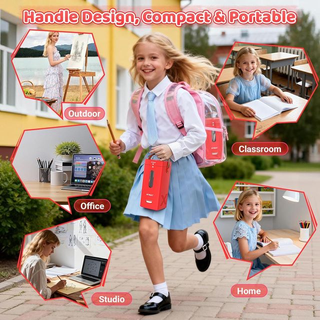 NUEVO Sacapuntas Eléctrico Automático AFMAT