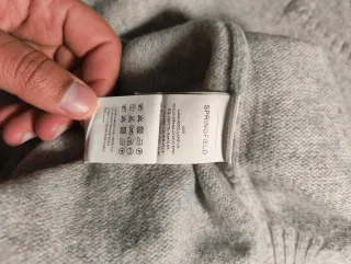 Jersey Springfield Vintage Talla 2XL Gris