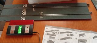 Scalextric Puente Digital con Luz