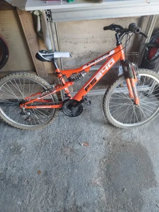 Bicicleta Montaña Niño FS240 Naranja