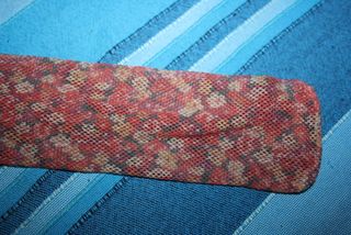 Collant a rete fantasia floreale