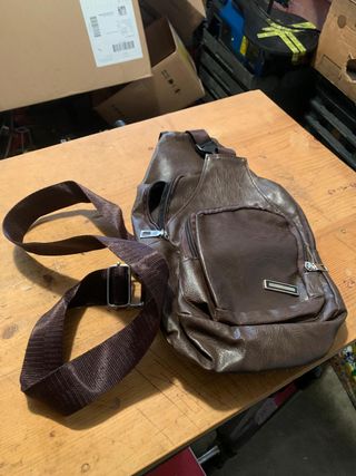 Borsa monospalla marrone