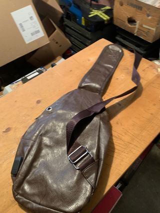 Borsa monospalla marrone