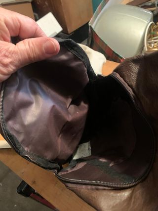 Borsa monospalla marrone