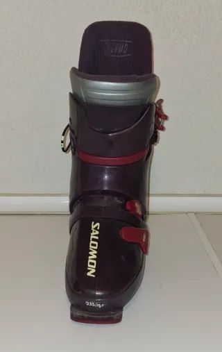 Botas de esquí Salomon 63 Color morado Número 41