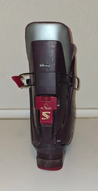 Botas de esquí Salomon 63 Color morado Número 41