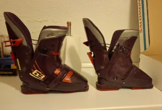 Botas de esquí Salomon 63 Color morado Número 41