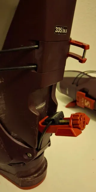 Botas de esquí Salomon 63 Color morado Número 41