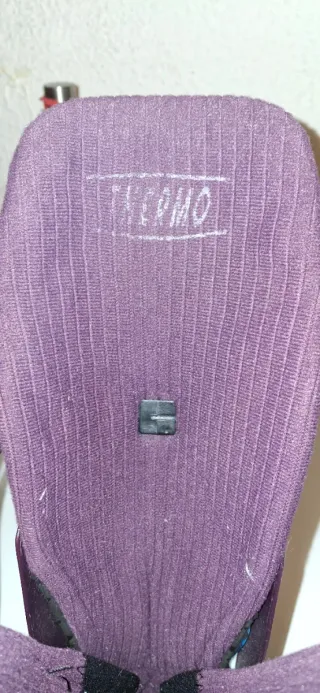 Botas de esquí Salomon 63 Color morado Número 41