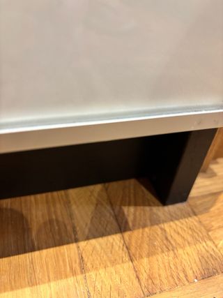 Librería IKEA BILLY puertas vidrio y metal