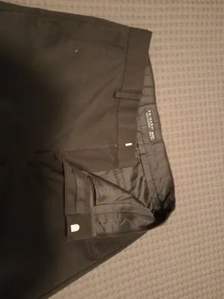 Pantalón traje de chaqueta negro para adolescente