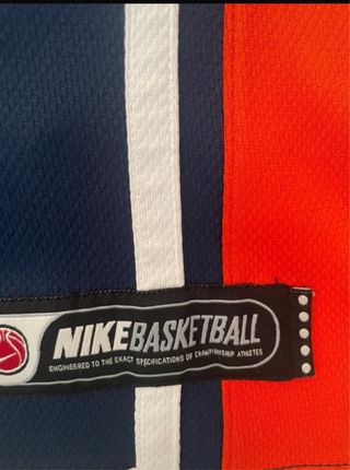 Canotta Nike Basket Blu/Arancione