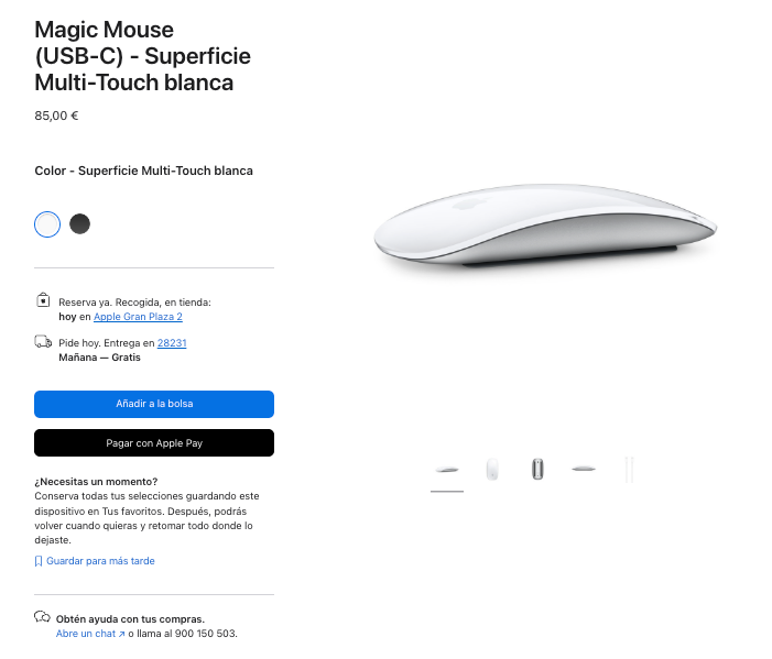 Mac Studio M4 Max 2025 Casi Sin Uso tecladoy mouse afbeelding 8