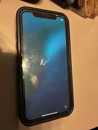 iPhone XR 64GB Nero/Rosso 76% Batteria