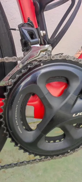 Canyon Endurace SL 8 Talla M Roja.