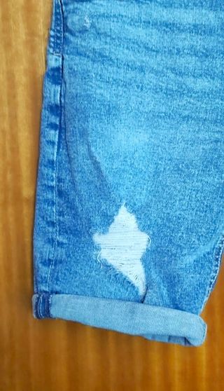 Bermuda Vaquera Rotos Hombre Pull&Bear Talla 38