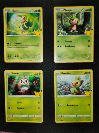 Carte Pokemon - Set Completo Mcdonalds 25th Ita