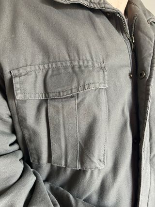 Abrigo militar tela verde