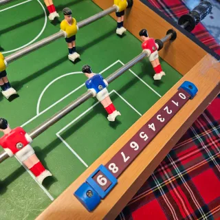 Futbolín de mesa para niños