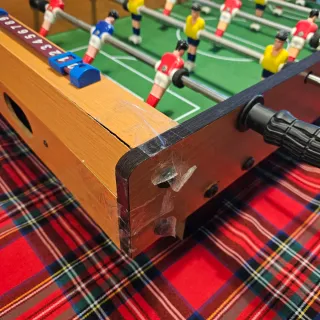 Futbolín de mesa para niños