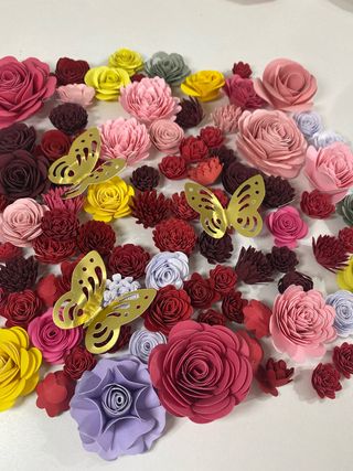 Flores de Papel Decorativas