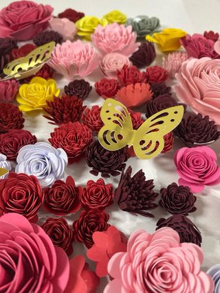 Flores de Papel Decorativas