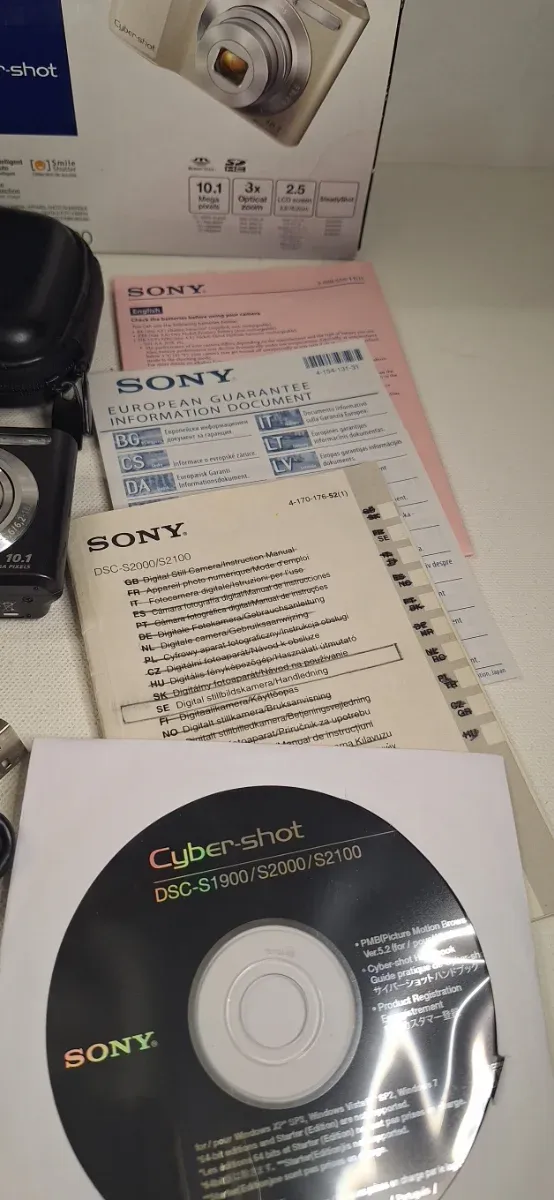 Sony Cyber-shot DSC-S2000 Cámara Digital 10.1MP