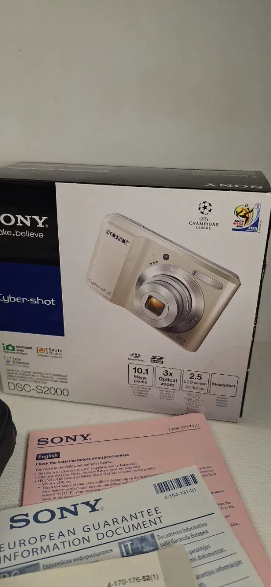 Sony Cyber-shot DSC-S2000 Cámara Digital 10.1MP