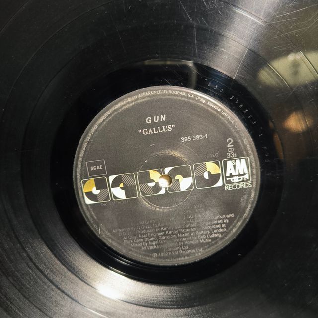 Gun - Gallus - Vinilo LP - A&M Records 1992