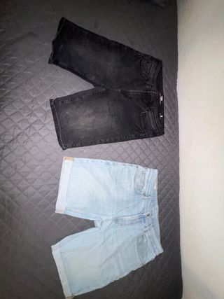 Vaqueros cortos hombre