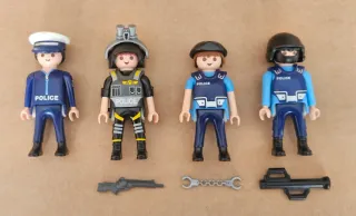 Playmobil Figuras Policía