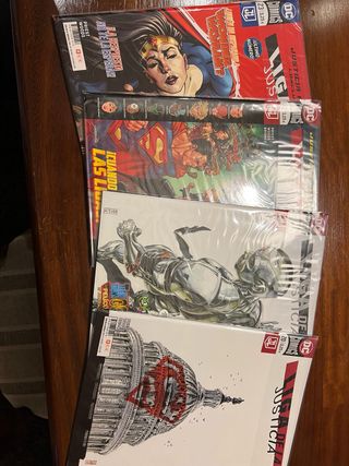 La liga de la justicia DC comics 20-23
