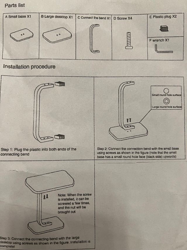 Mesita auxiliar moderna sin estrenar
