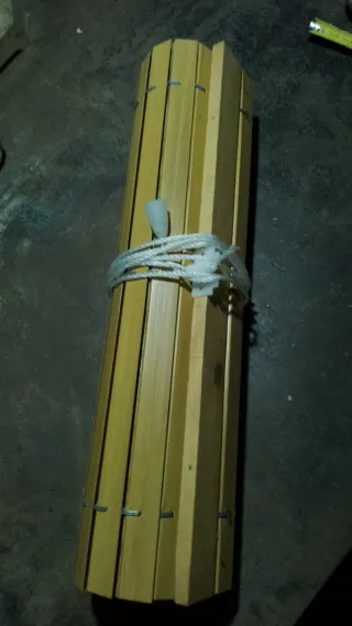 Persiana PVC marrón claro