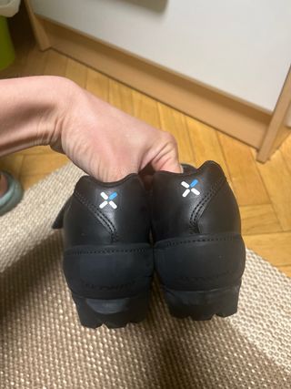 Zapatillas Ciclismo Btwin Mujer Negras Talla 40