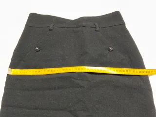 Falda negra Purificación García Talla M de Lana