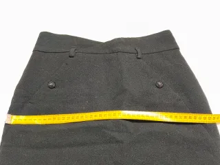 Falda negra Purificación García Talla M de Lana