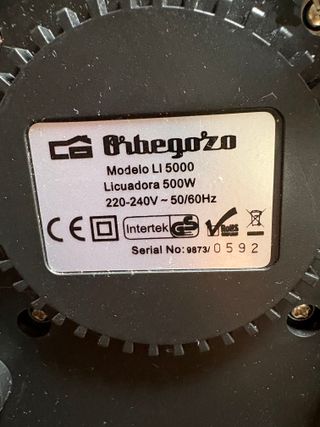 Licuadora Orbegozo LI5000
