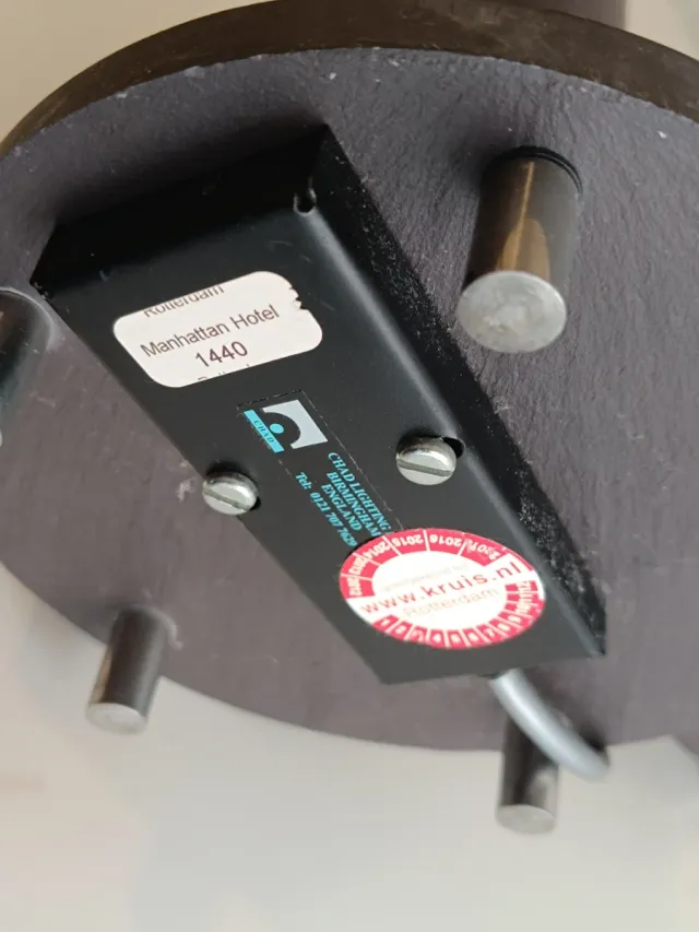 Pareja de lámparas de mesa