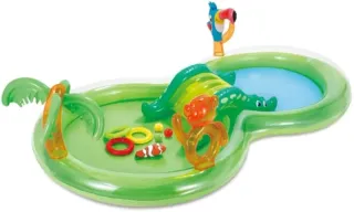 Piscina Centro Giochi con Scivolo per Bambini