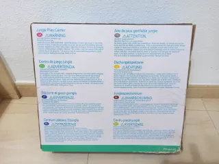 Piscina Centro Giochi con Scivolo per Bambini