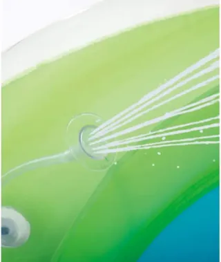 Piscina Centro Giochi con Scivolo per Bambini