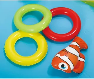 Piscina Centro Giochi con Scivolo per Bambini