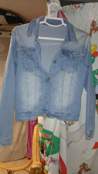 Chaqueta de tweed con cremallera 2×5 euros