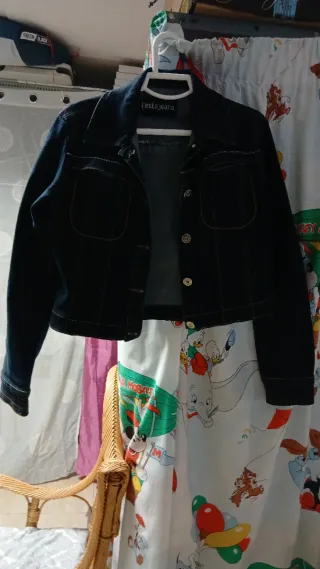 Chaqueta de tweed con cremallera 2×5 euros