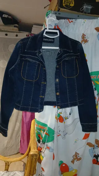 Chaqueta de tweed con cremallera 2×5 euros