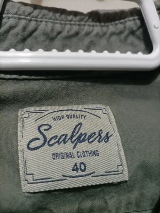Camisa Scalpers Verde Oliva Talla M