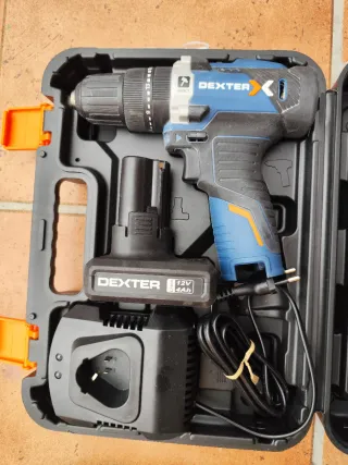 Taladro Atornillador Percutor Dexter
